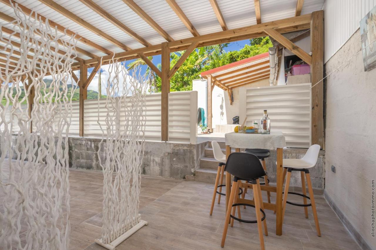 Ferienwohnung Heliconia - Appt Avec Piscine Partagee Saint-Pierre Exterior foto